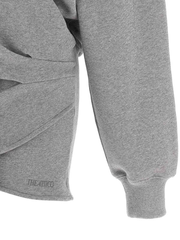 膝丈ドレス - グレー Replica 
online: The Attico