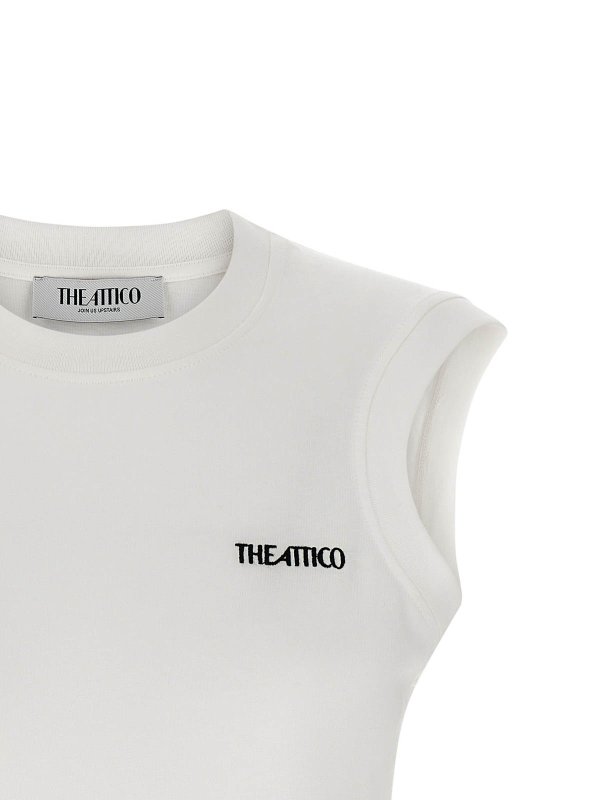 The Best Shops The Attico: Tops und Tank Tops - Top - Weiß