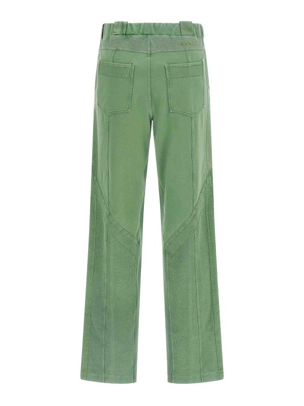 The Attico: casual trousers online - Front Split Pants