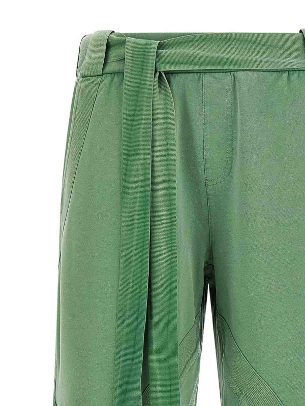 The Best Shops The Attico: casual trousers - Front Split Pants