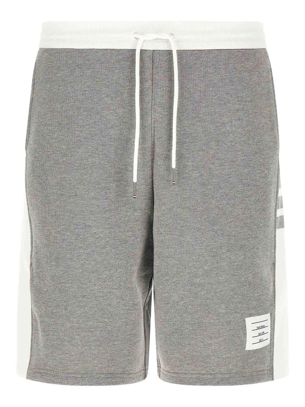 THOM BROWNE: Shorts - Shorts - Gris