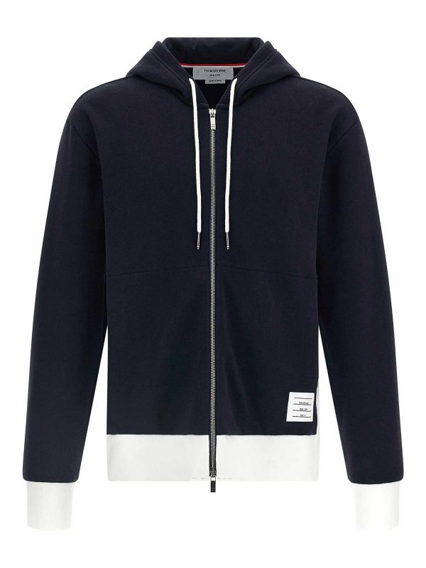 THOM BROWNE: Sweatshirts & Sweaters - Insert Hoodie