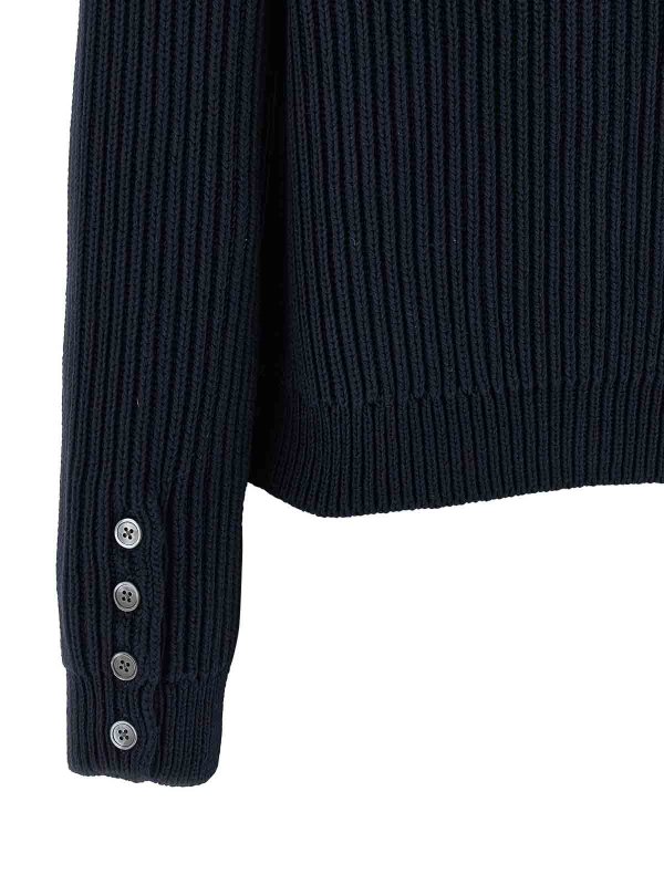 Cardigan corto shop online: THOM BROWNE