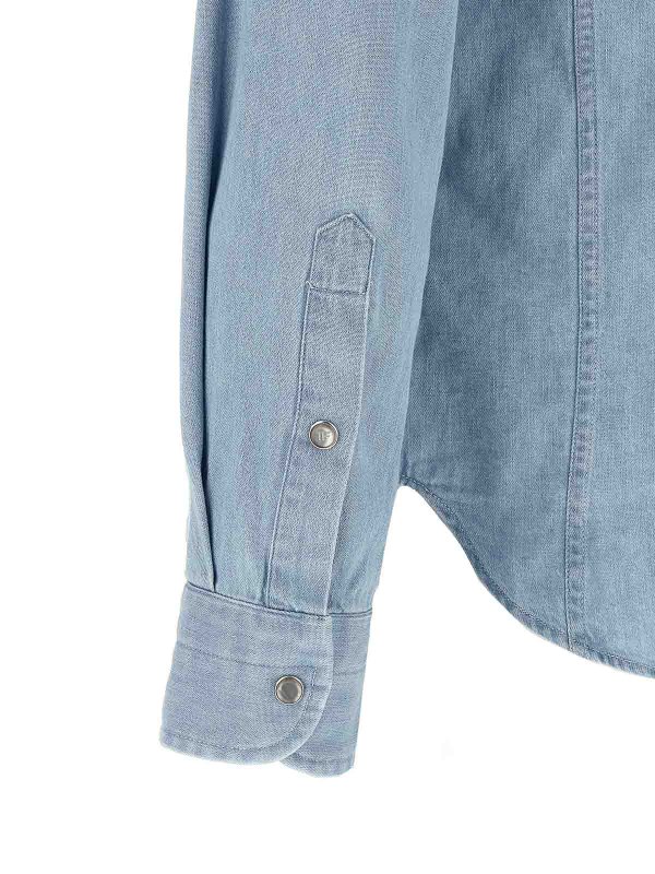 Chemise - Bleu Clair shop online: TOM FORD