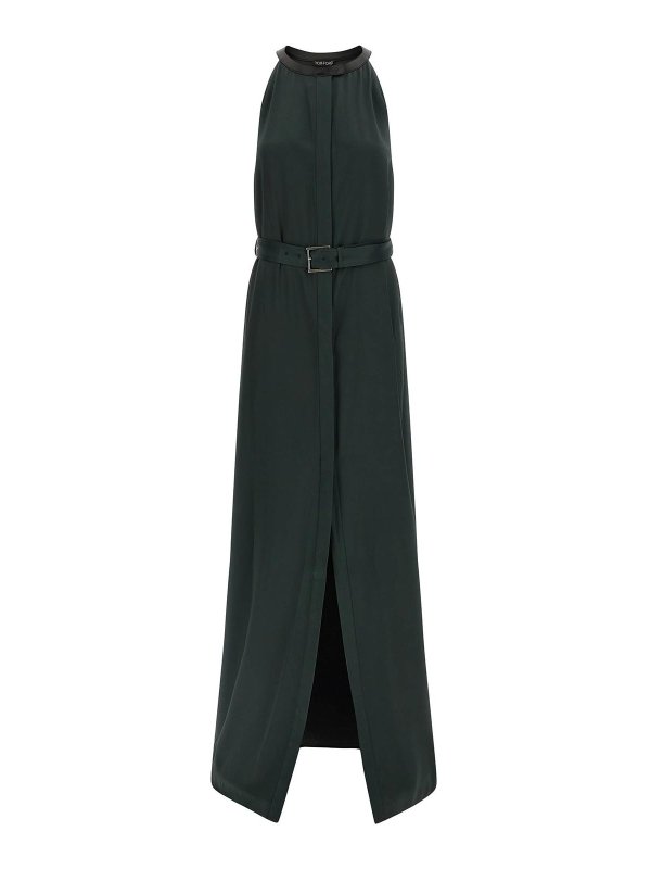 TOM FORD: ニーレングスドレス - 膝丈ドレス - 緑