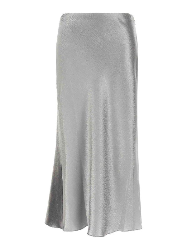 TORY BURCH: Jupes midi et au genou - Jupe Midi - Gris