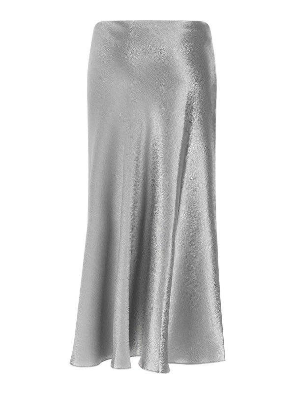 TORY BURCH: Jupes midi et au genou online - Jupe Midi - Gris