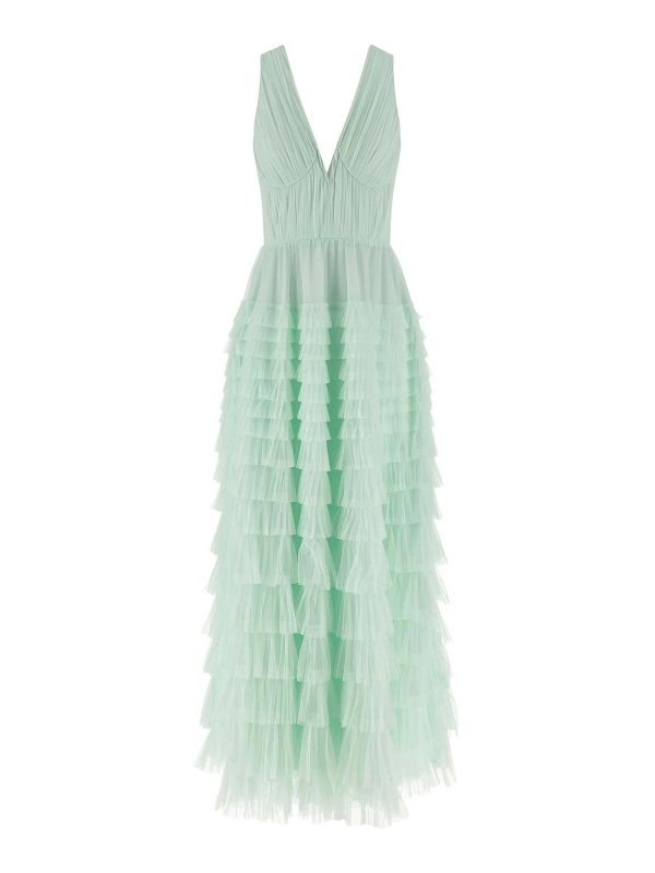 TWINSET: ニーレングスドレス - 膝丈ドレス - 緑