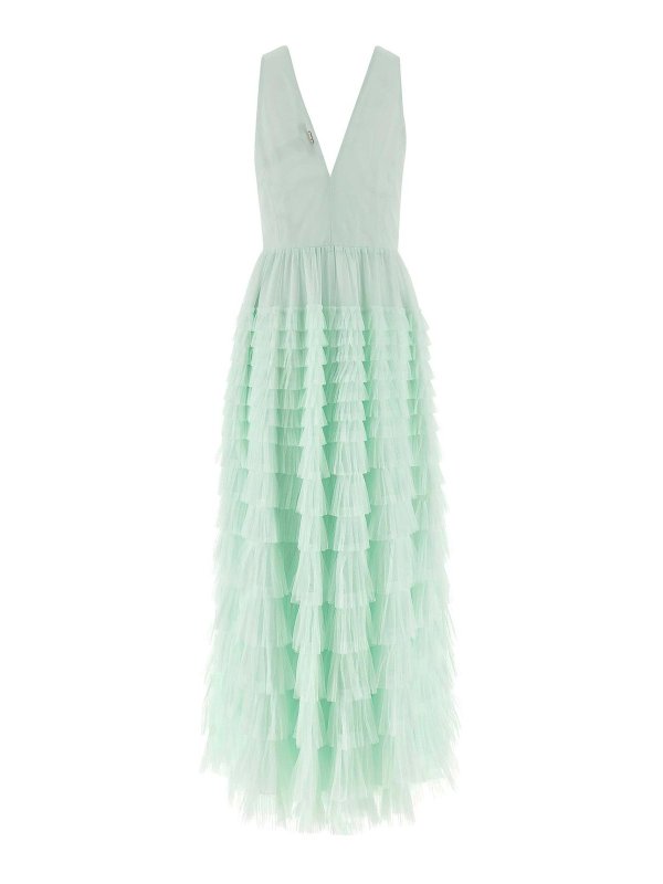 TWINSET: ニーレングスドレス online - 膝丈ドレス - 緑