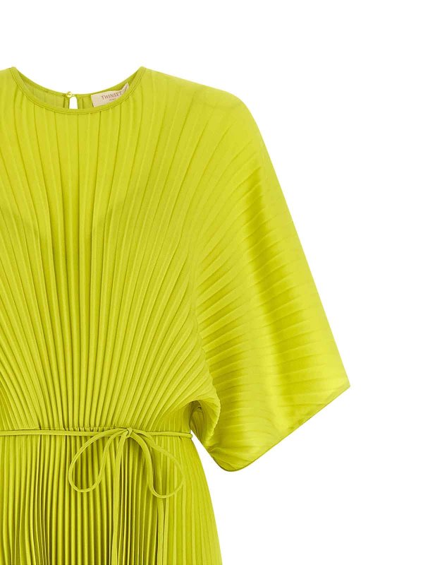The Best Shops TWINSET: ニーレングスドレス - 膝丈ドレス - 緑