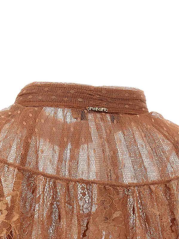 ブラウス - ブラウン Replica 
online: TWINSET