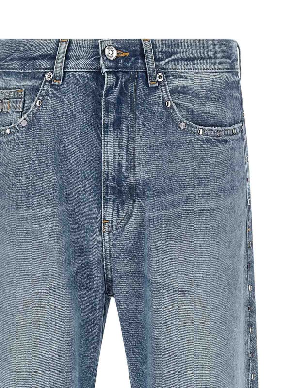 Studded Jeans shop online: VERSACE