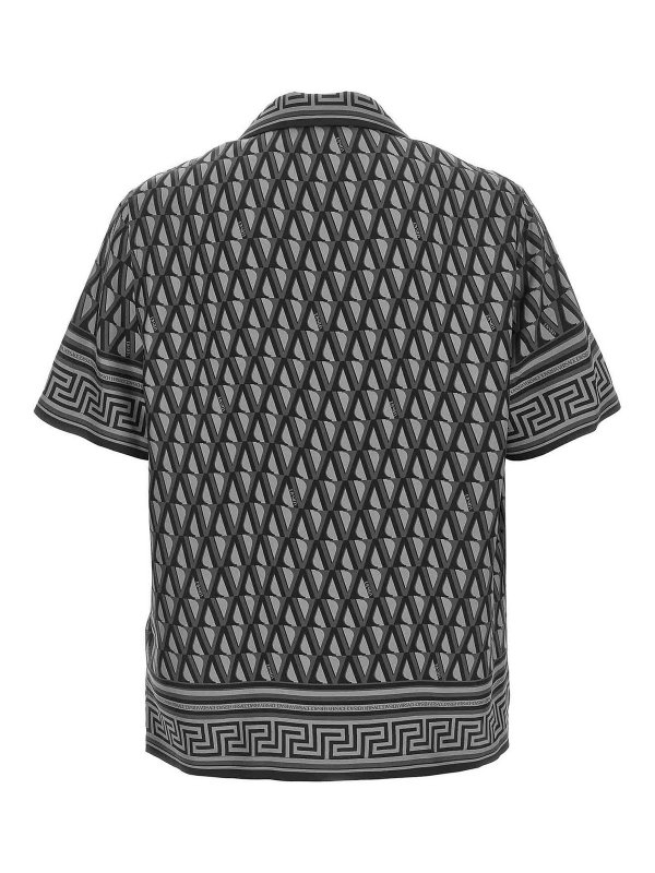 VERSACE: Chemises online - Chemise - Gris