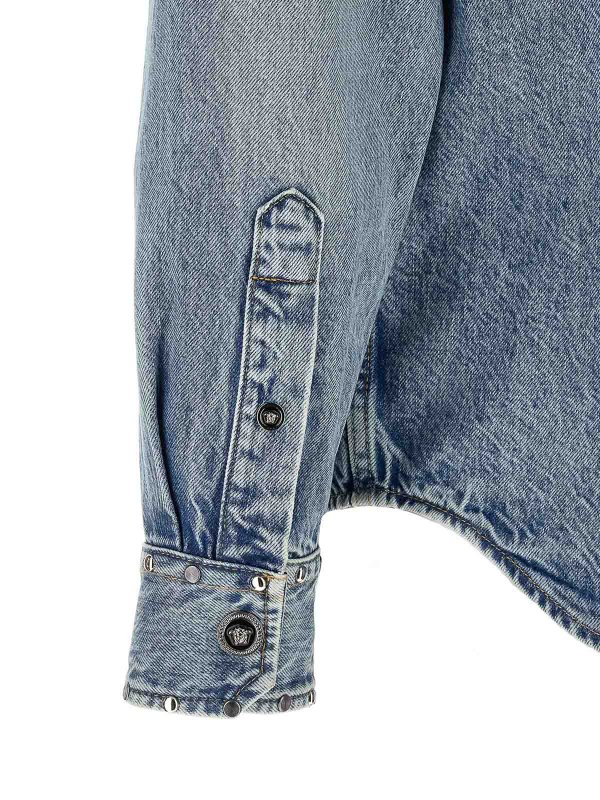 シャツ - ライトブルー shop online: VERSACE