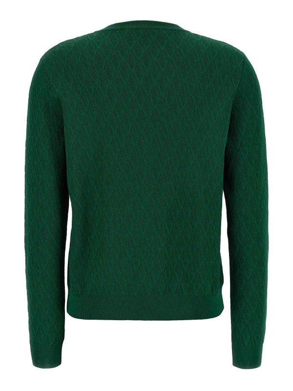 VERSACE: Cardigans online - Cardigan - Vert