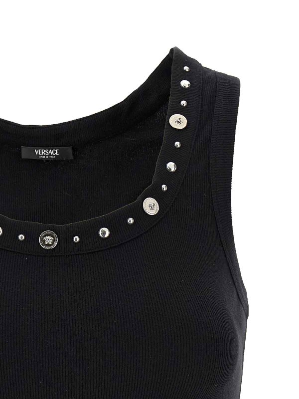 The Best Shops VERSACE: Tops und Tank Tops - Top - Schwarz