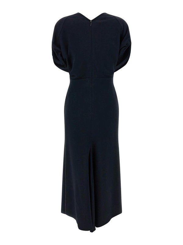 VICTORIA BECKHAM: ニーレングスドレス online - 膝丈ドレス - ブルー