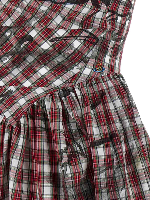 ショートドレス - 赤 Replica 
online: VIVIENNE WESTWOOD