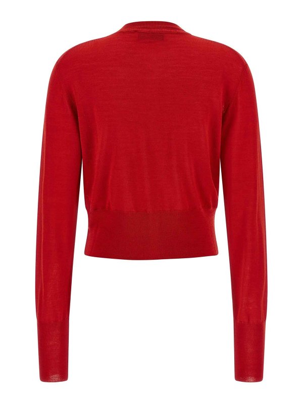 VIVIENNE WESTWOOD: カーディガン online - カーディガン - 赤