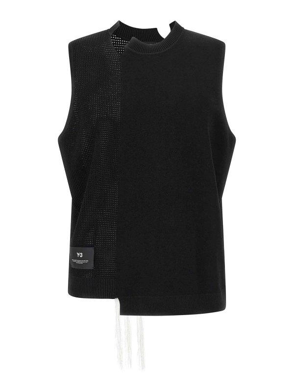 Y-3: vests - Gfx Vest