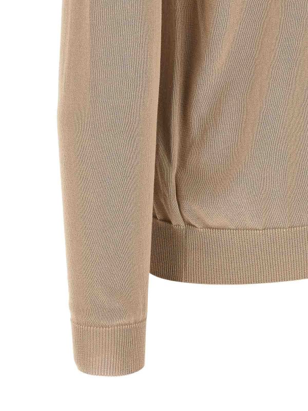 Rundhalspullover - Beige Replica 
online: ZANONE