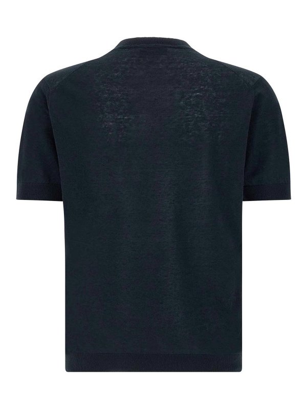 ZANONE: クルーネック online - クルーネック - ブルー