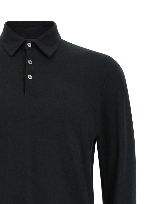 The Best Shops ZANONE: Polos  - Polo - Noir