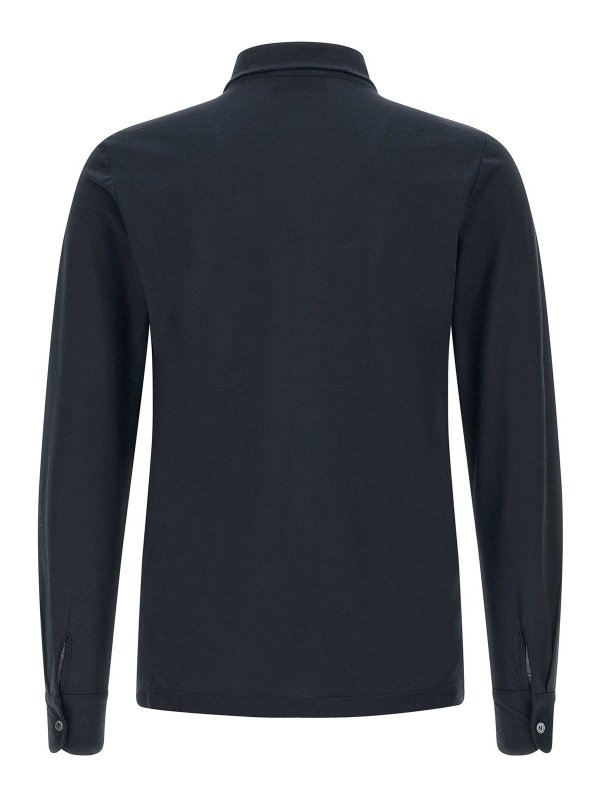 ZANONE: Polos  online - Polo - Bleu