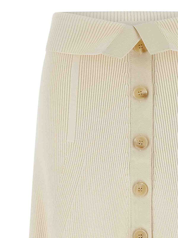 The Best Shops ZIMMERMANN: Knielange und Midi Röcke - Midirock - Beige