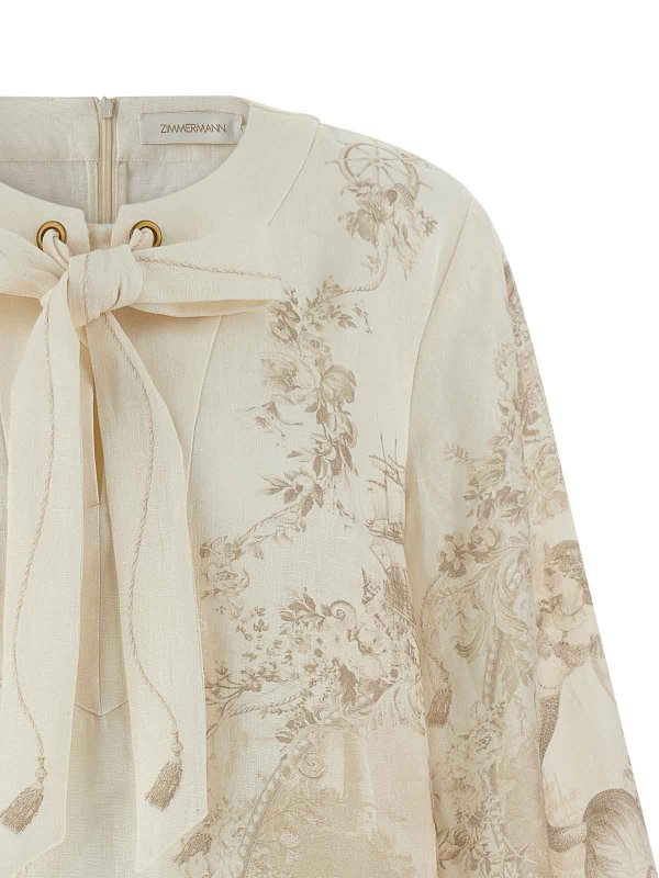 The Best Shops ZIMMERMANN: Tuniken - Tunik - Beige