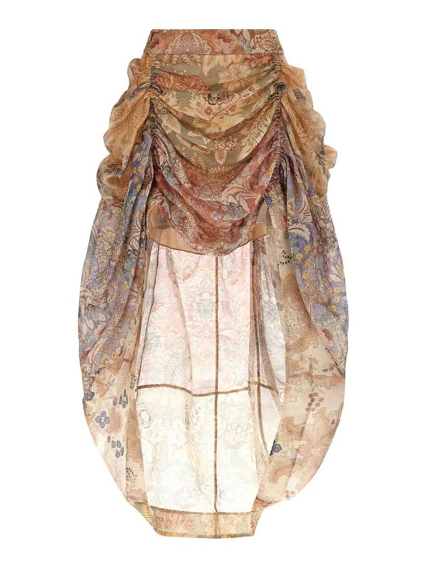 ZIMMERMANN: ニーレングススカート＆ミディ丈 - 膝丈/ミディスカート - 無