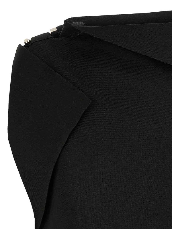 The Best Shops JACQUEMUS: ニーレングスドレス - 膝丈ドレス - 黒