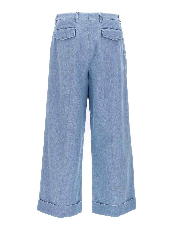 VALENTINO GARAVANI: Jeans Rectos online - Vaqueros Rectos - Azul