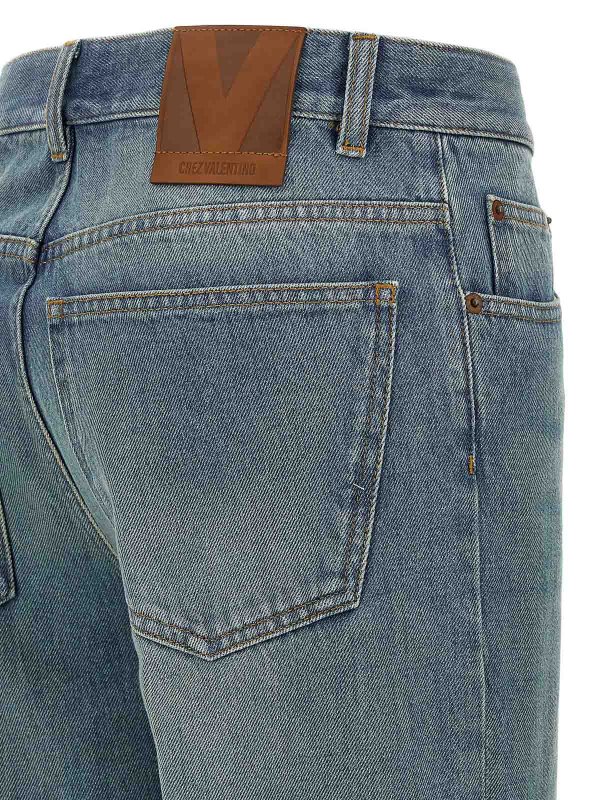 ストレートジーンズ - ブルー Replica 
online: VALENTINO GARAVANI