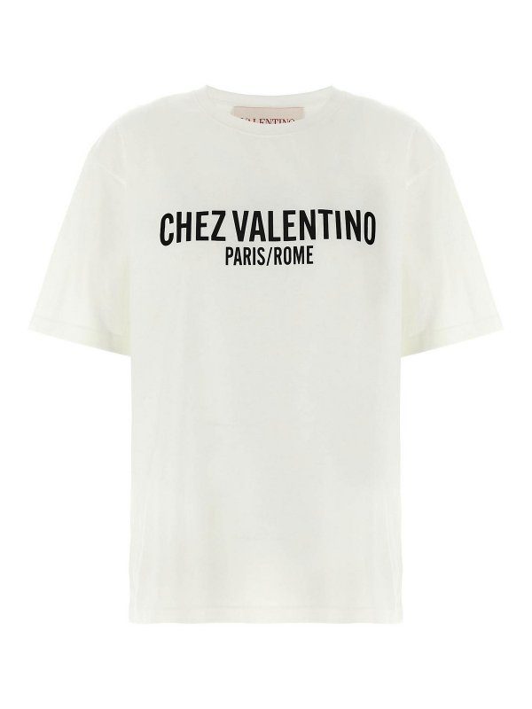 VALENTINO GARAVANI: Tシャツ - Tシャツ - 白