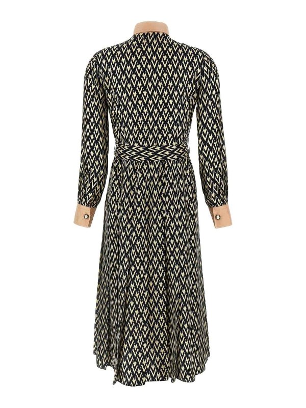 VALENTINO GARAVANI: ニーレングスドレス online - 膝丈ドレス - マルチカラー