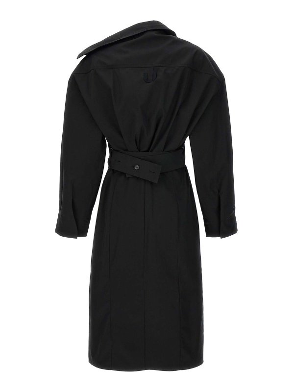 JACQUEMUS: ニーレングスドレス online - 膝丈ドレス - 黒