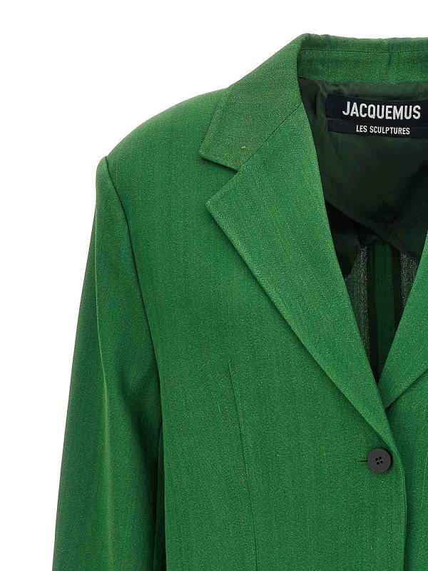 The Best Shops JACQUEMUS: Blazer - Blazer - Verde