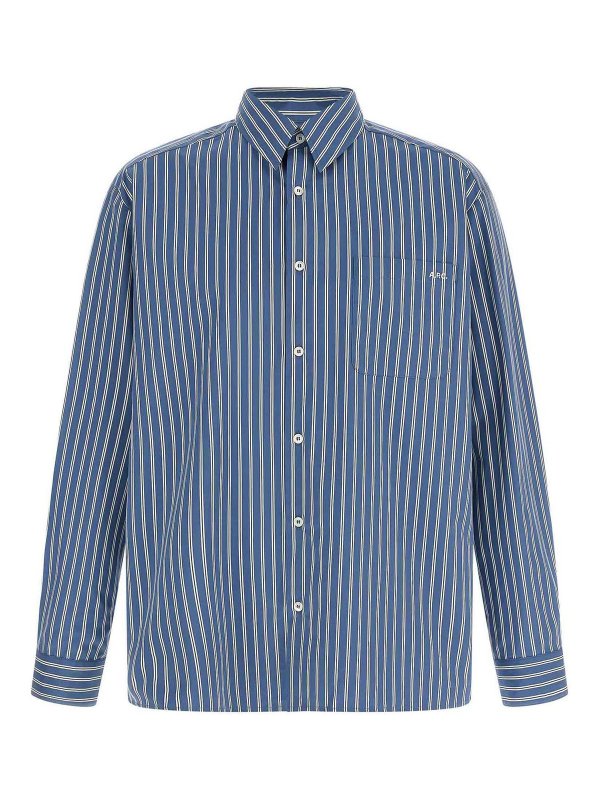 A.P.C.: Camisas - Camisa - Azul