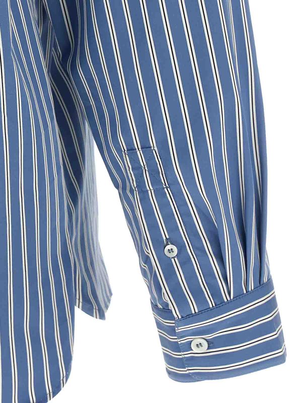 Camisa - Azul shop online: A.P.C.