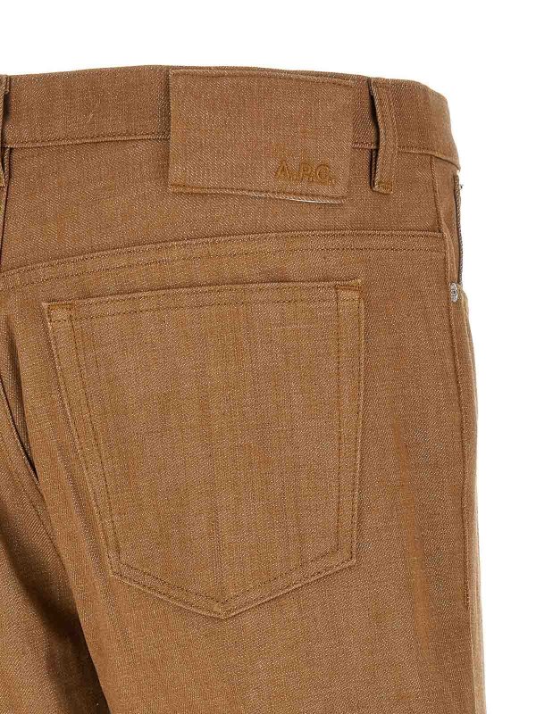 Vaqueros Rectos - Marrón shop online: A.P.C.