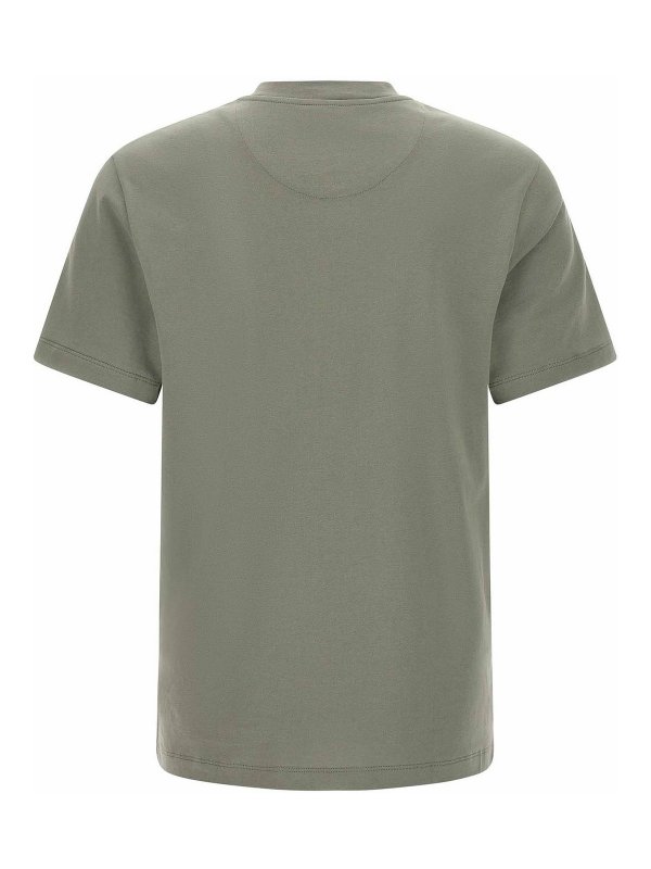 BRIONI: T-shirts online - T-Shirt - Grün