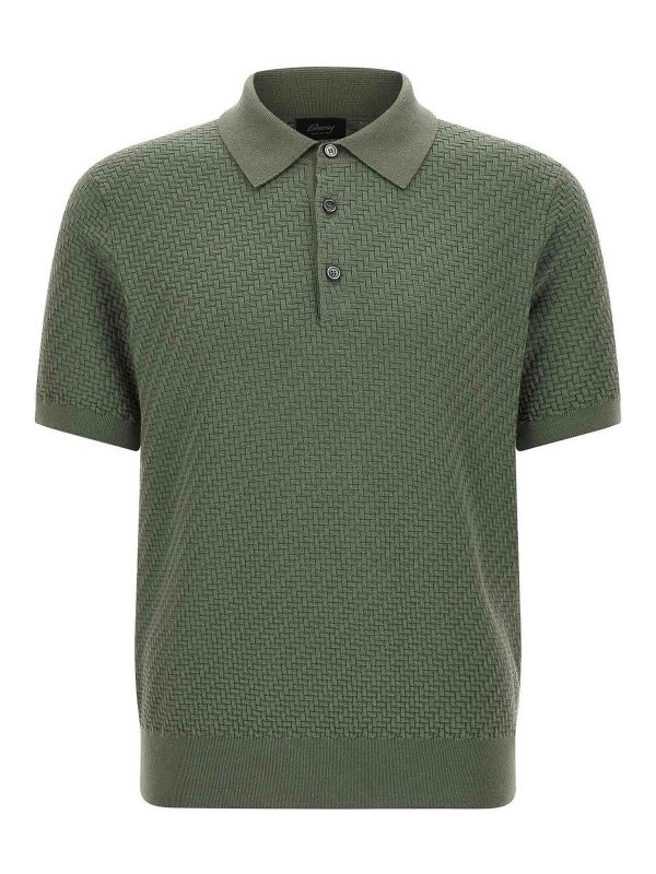 BRIONI: Polos  - Polo - Vert