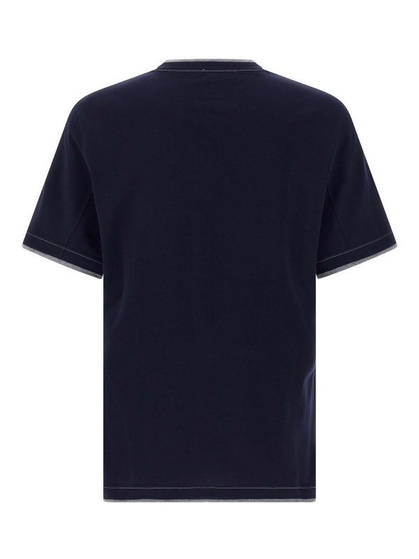 BRUNELLO CUCINELLI: Tシャツ online - Tシャツ - ブルー