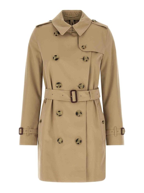 BURBERRY: trench coats - Kensington Trench Coat
