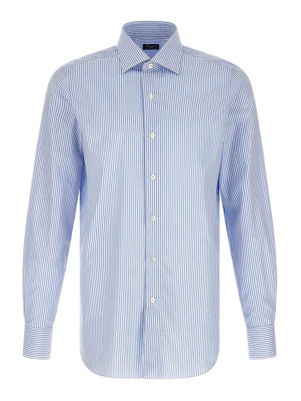 FINAMORE 1925: シャツ - シャツ - ライトブルー