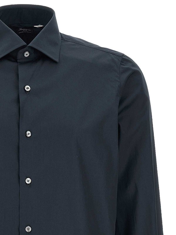 The Best Shops FINAMORE 1925: Hemden - Hemd - Blau