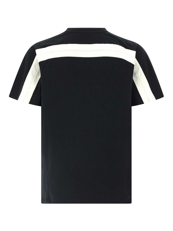 GIVENCHY: t-shirts online - Satin Insert T-Shirt