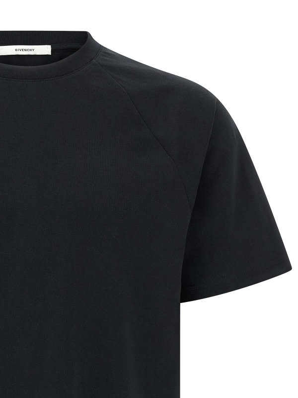 The Best Shops GIVENCHY: t-shirts - Satin Insert T-Shirt