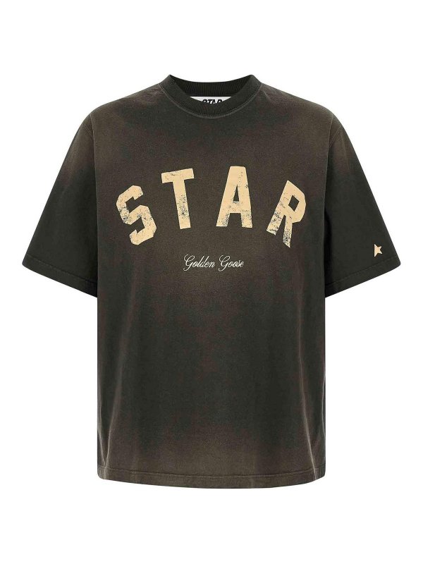 GOLDEN GOOSE: t-shirt - T-shirt  con logo